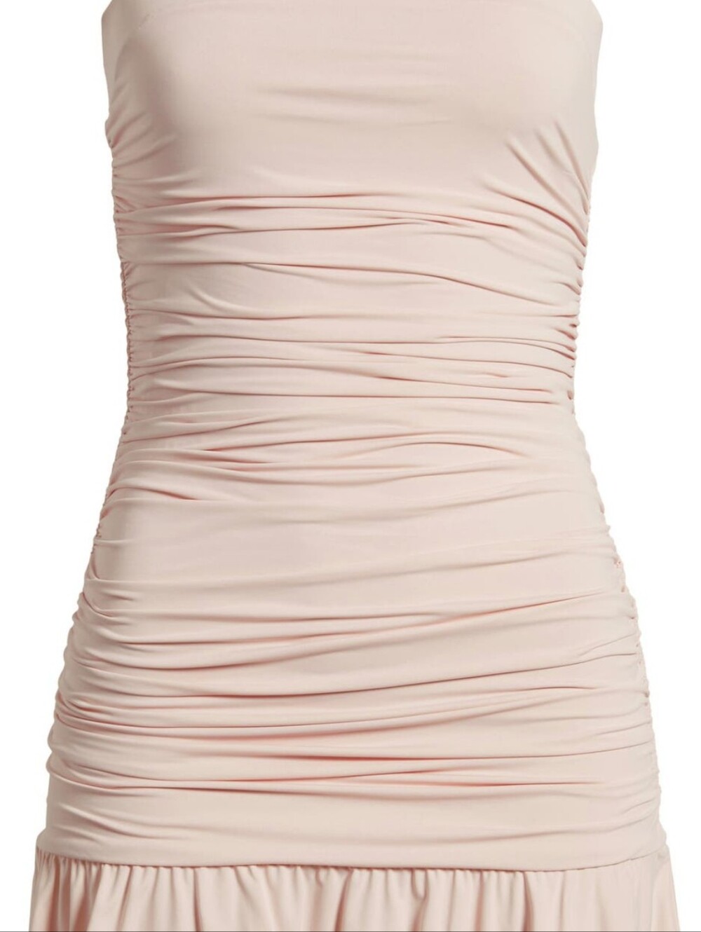 BP Pink Strapless Ruffle Minidress - Picture 3 of 5